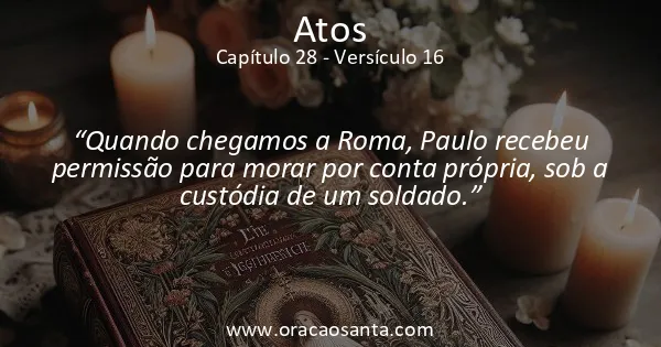 Atos 28:16