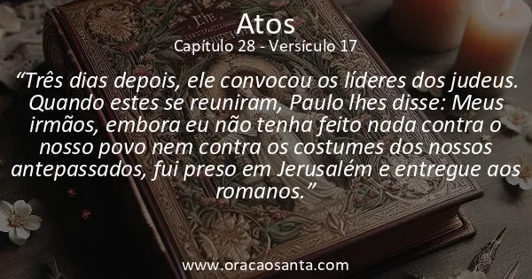 Atos 28:17
