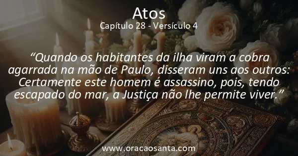Atos 28:4