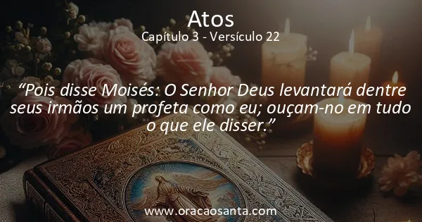 Atos 3:22