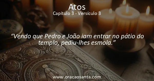Atos 3:3