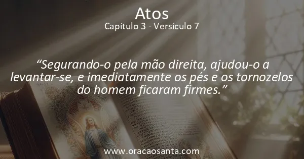 Atos 3:7