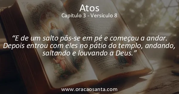 Atos 3:8