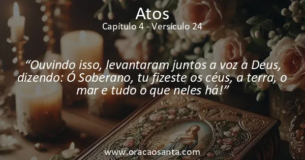 Atos 4:24