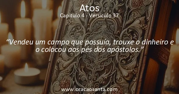 Atos 4:37