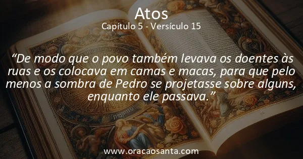 Atos 5:15