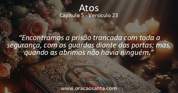 Atos 5:23
