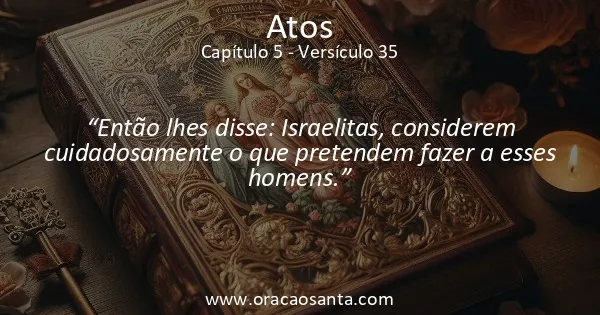 Atos 5:35