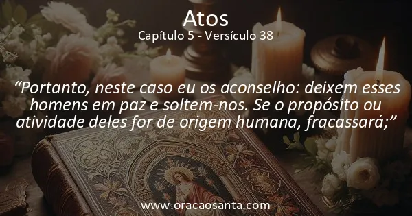 Atos 5:38