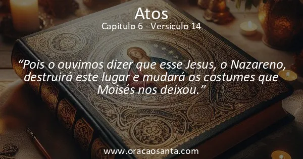Atos 6:14