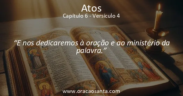 Atos 6:4