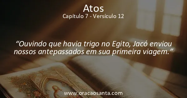 Atos 7:12