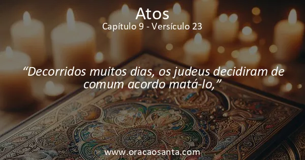 Atos 9:23