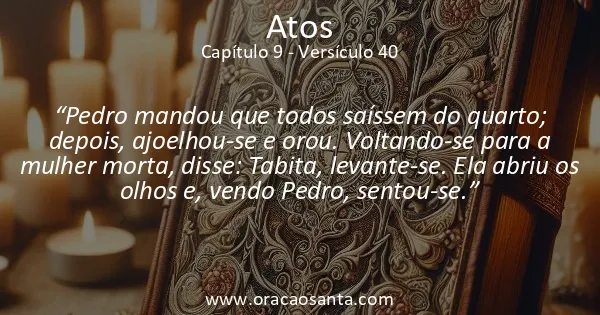 Atos 9:40