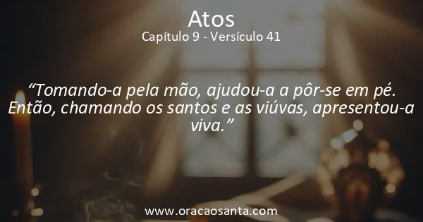 Atos 9:41