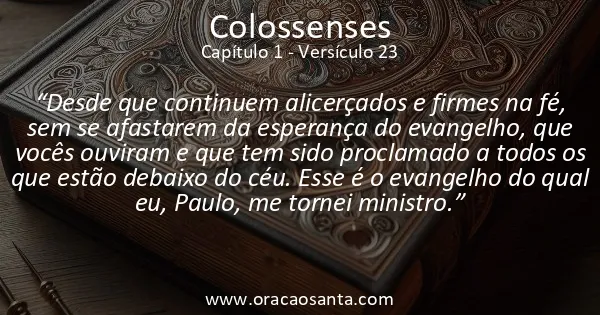 Colossenses 1:23