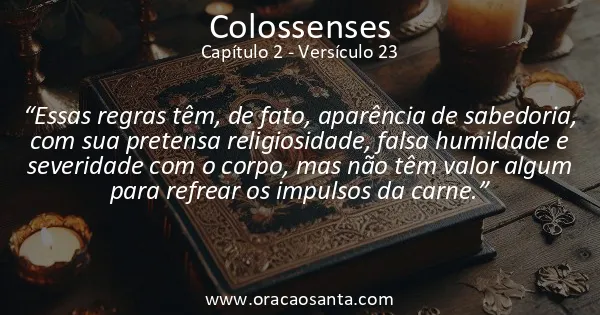 Colossenses 2:23