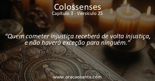 Colossenses 3:25