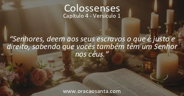 Colossenses 4:1