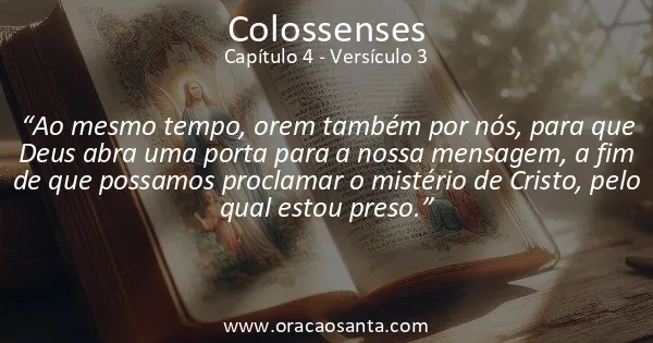Colossenses 4:3