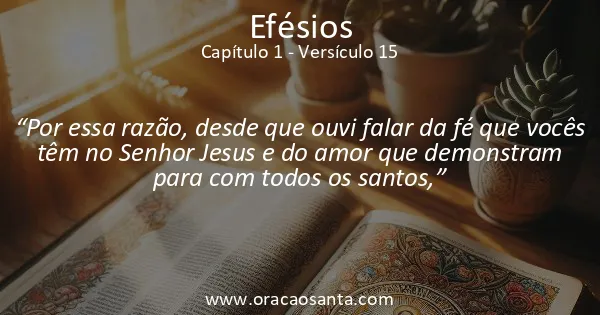 Efésios 1:15