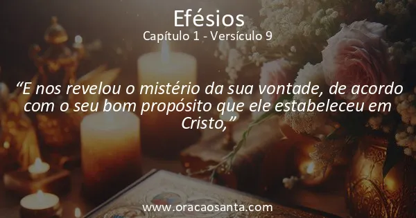 Efésios 1:9