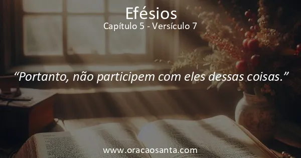 Efésios 5:7
