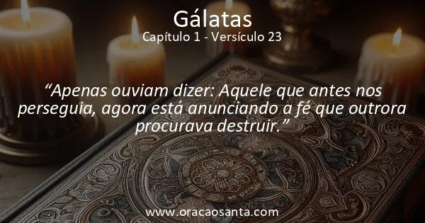 Gálatas 1:23