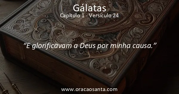Gálatas 1:24