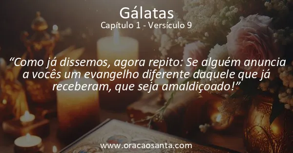Gálatas 1:9