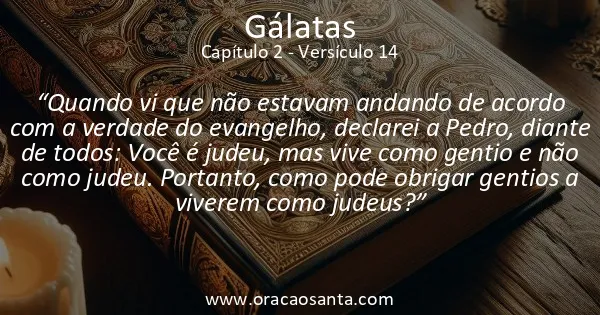Gálatas 2:14
