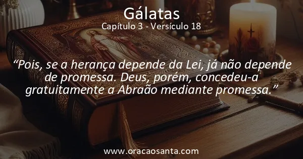 Gálatas 3:18