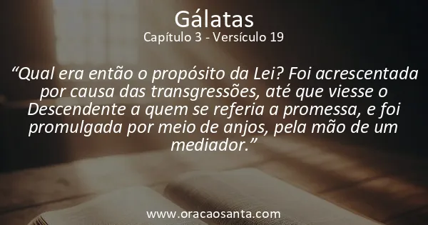 Gálatas 3:19