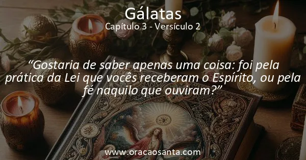 Gálatas 3:2