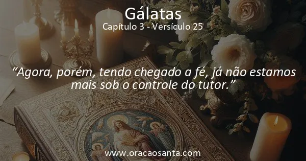 Gálatas 3:25