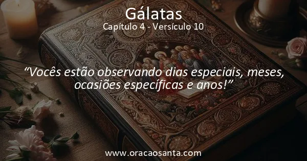 Gálatas 4:10