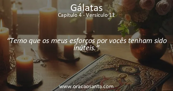 Gálatas 4:11