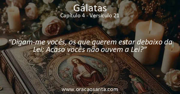 Gálatas 4:21