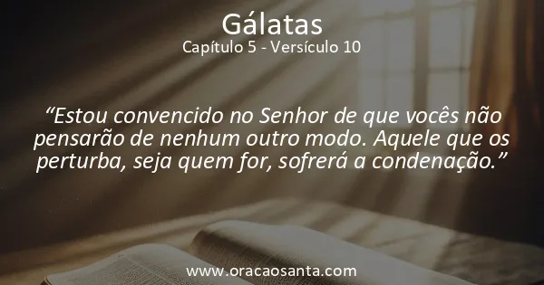 Gálatas 5:10