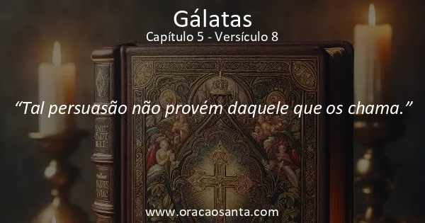 Gálatas 5:8