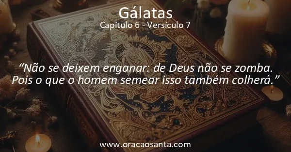 Gálatas 6:7