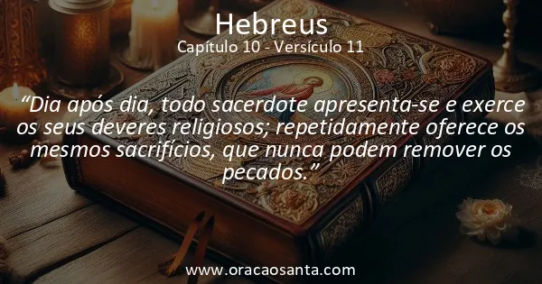 Hebreus 10:11