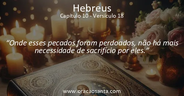 Hebreus 10:18