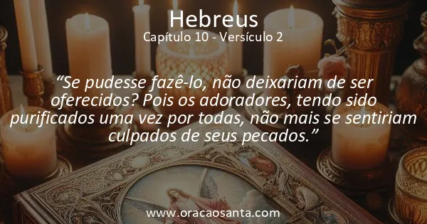 Hebreus 10:2