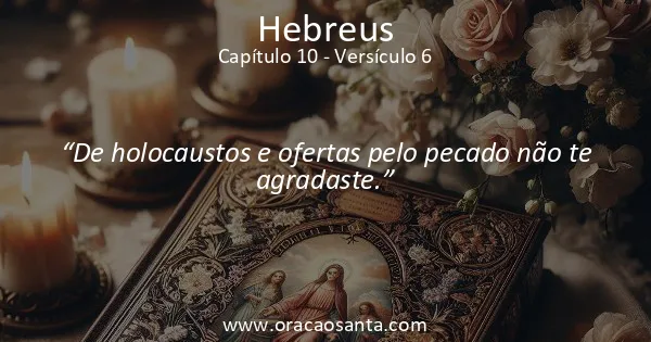 Hebreus 10:6