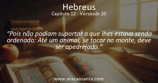 Hebreus 12:20