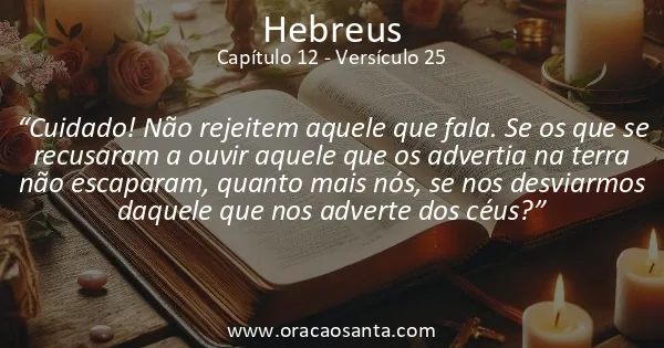 Hebreus 12:25