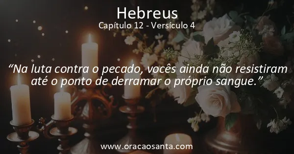 Hebreus 12:4