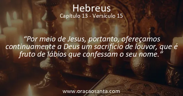Hebreus 13:15