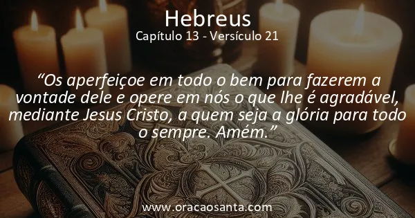 Hebreus 13:21